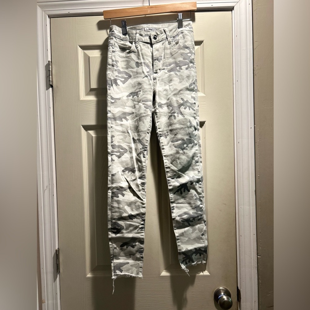 Sam Edelman Camouflage Stiletto Jeans